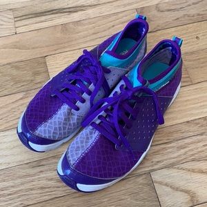 Reebok 3D Fuse Frame Purple Athletic Shoes
